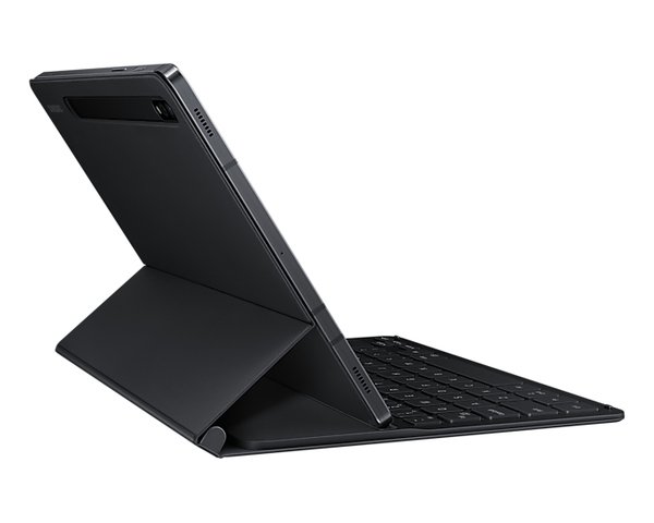 SAMSUNG BOOK COVER KEYBOARD - SLIM GALAXY TAB S7/S8 BLACK
