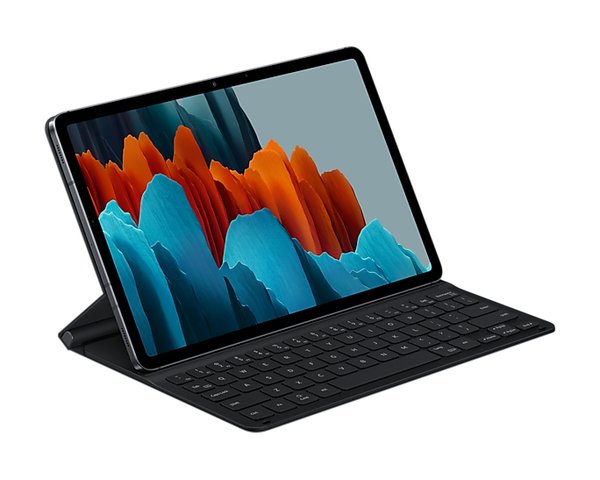 SAMSUNG BOOK COVER KEYBOARD - SLIM GALAXY TAB S7/S8 BLACK