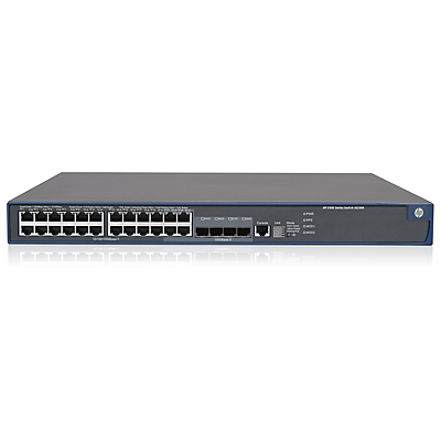 HPE 5500-24G-PoE+ SI Switch with 2 Interface Slots - Kytkin - L4 - Hallinnoitu - 24 x 10/100/1000 (PoE) + 4 x jaettu SFP - r&auml;kkiin asennettava - PoE