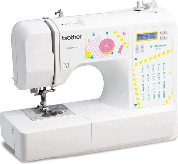 Brother KE20 Little Angel Electric Sewing Machine, 20 Programs, White