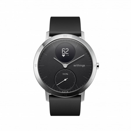 Withings band Black Silicon Steel HR 40mm, Stell HR Sport, Scanwatch 42mm Withings band Black Silicon Steel HR 40mm, Stell HR Sport, Scanwatch 42mm