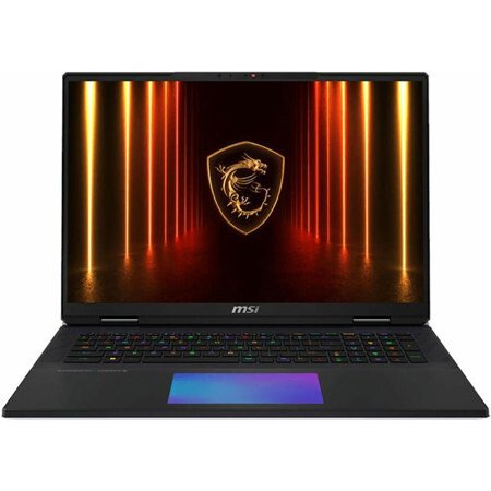 MSI Titan 18 HX AI 18" Ultra 9 285HX, 64 GB, 4 TB, RTX 5080, Win 11 Pro - spelb&auml;rbar dator, svart