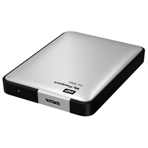 WD My Passport for Mac 1TB USB 3.0 - external hard drive 2,5" - Silver