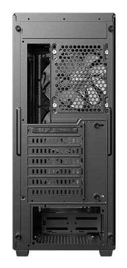 Antec AX85 ARGB Midi-Tower Case with window and RGB lighting, Black