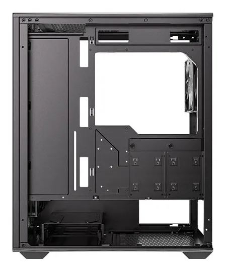 Antec AX85 ARGB Midi-Tower Case with window and RGB lighting, Black