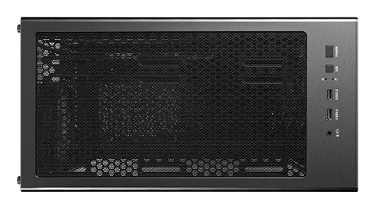 Antec AX85 ARGB Midi-Tower Case with window and RGB lighting, Black