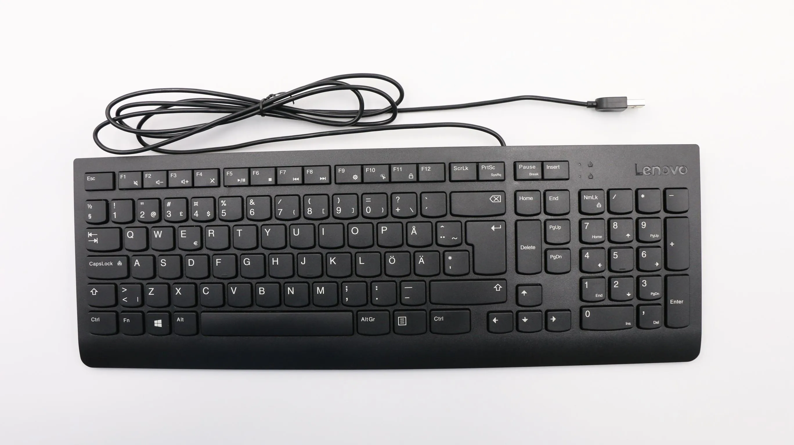LENOVO Lenovo USB Keyboard Slim SWE/FIN