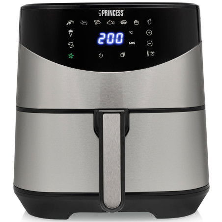 PRINCESS 183031, 5.5L, 1700W, air fryer, Silver