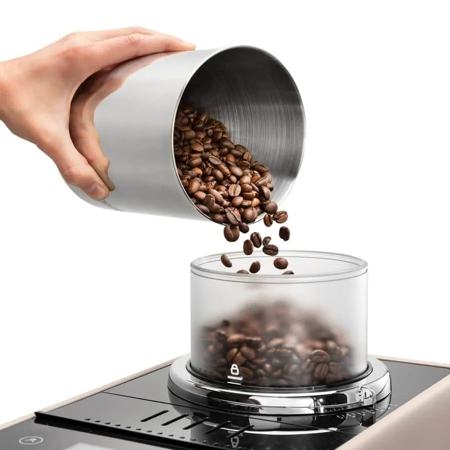 DeLonghi Rivelia EXAM440.55.BG helautomatisk espressomaskin, beige