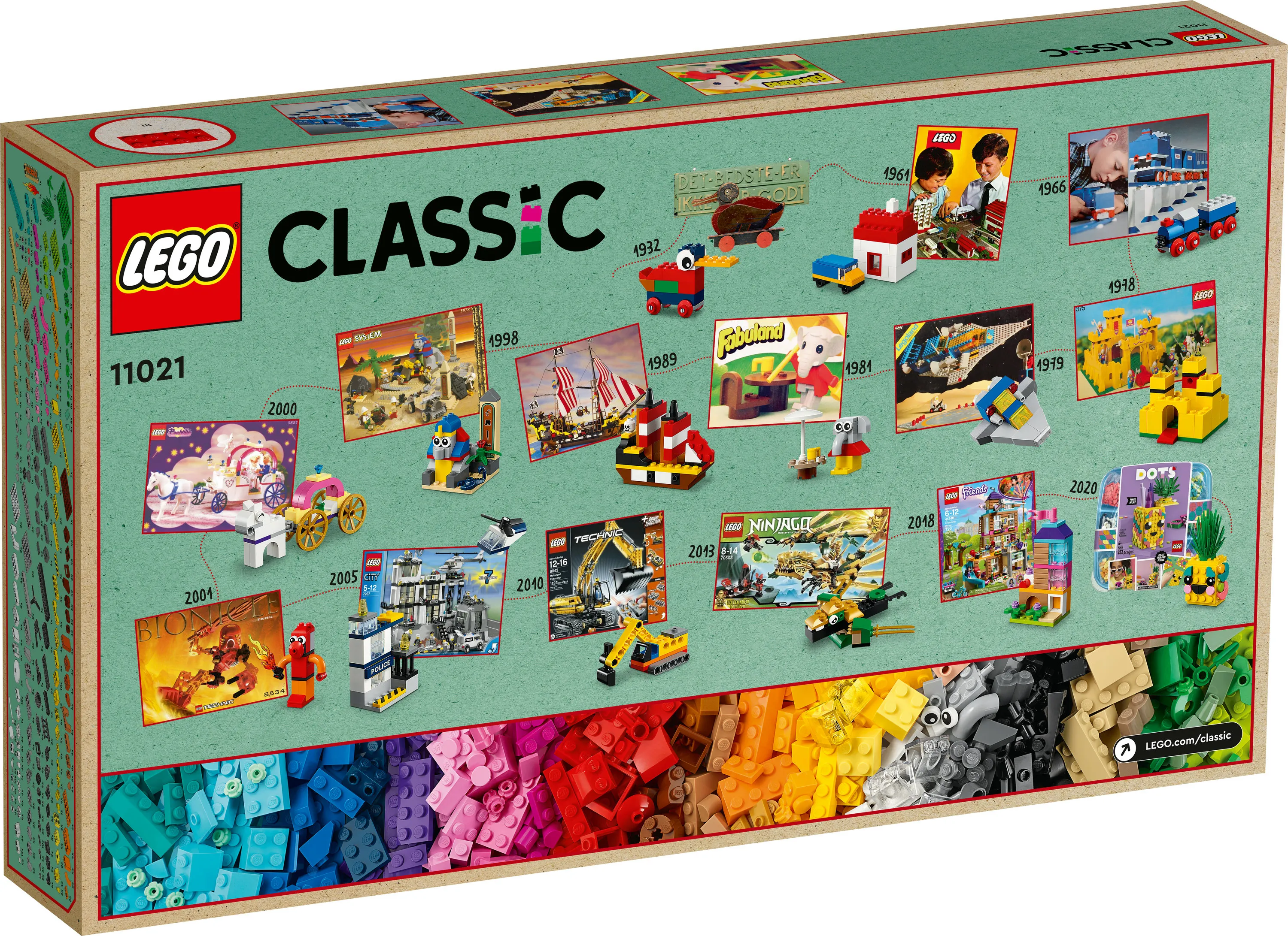 LEGO Classic 90 Years of Play 11021