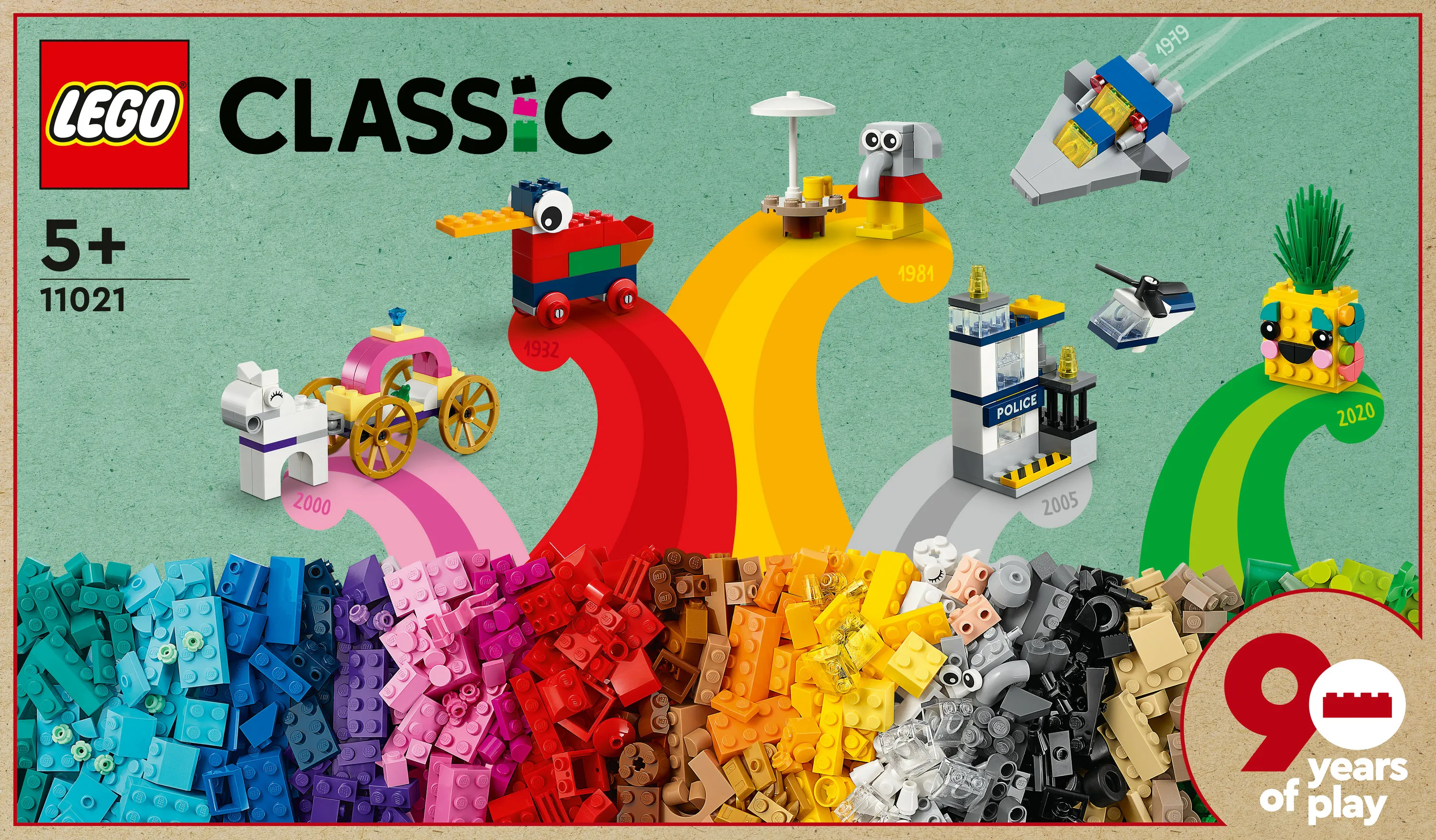 LEGO Classic 90 Years of Play 11021