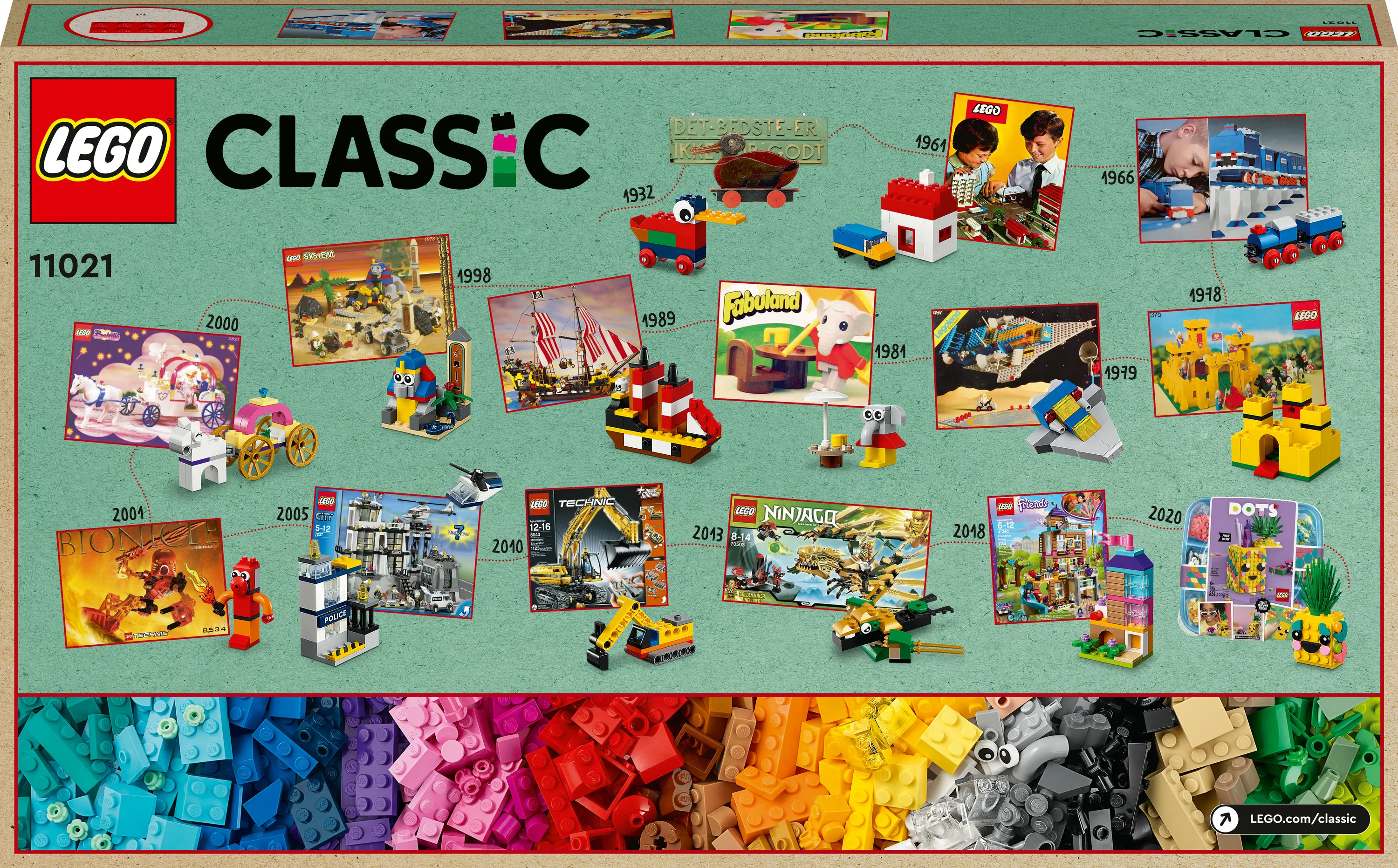 LEGO Classic 90 Years of Play 11021