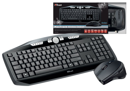 MaxTrack Wireless Keyboard with mouse