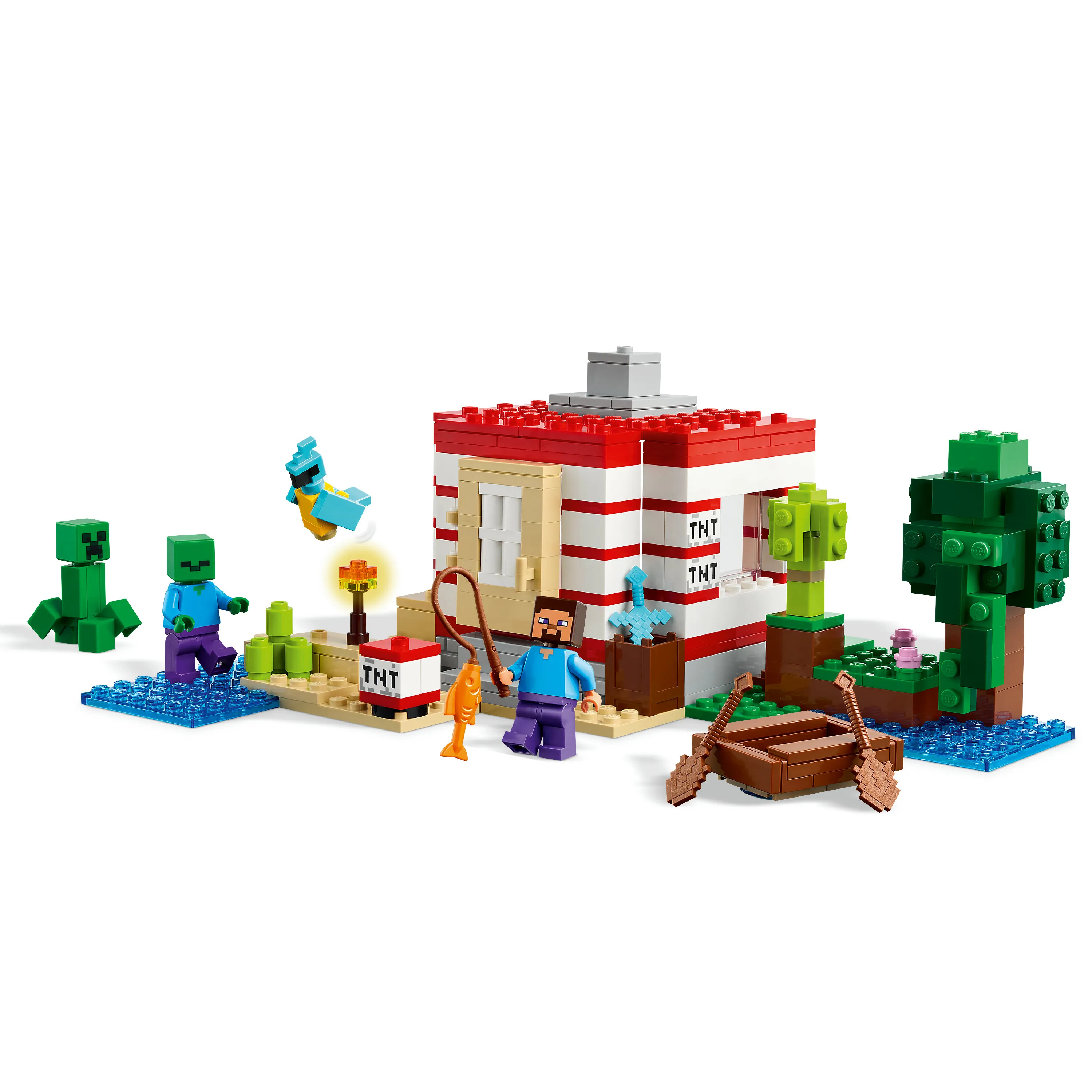 LEGO Minecraft TNT Jungle House 21275