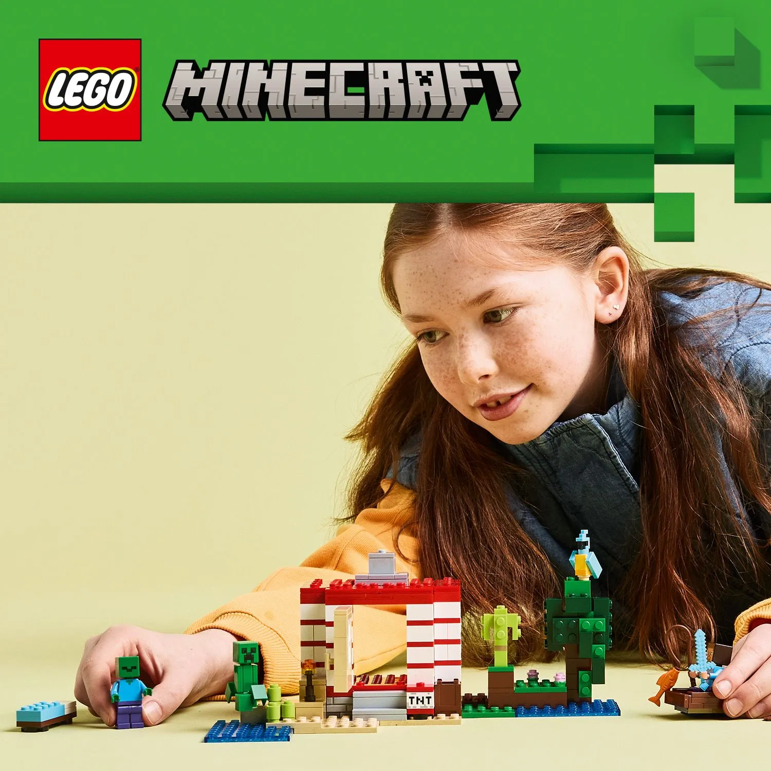 LEGO Minecraft TNT Jungle House 21275