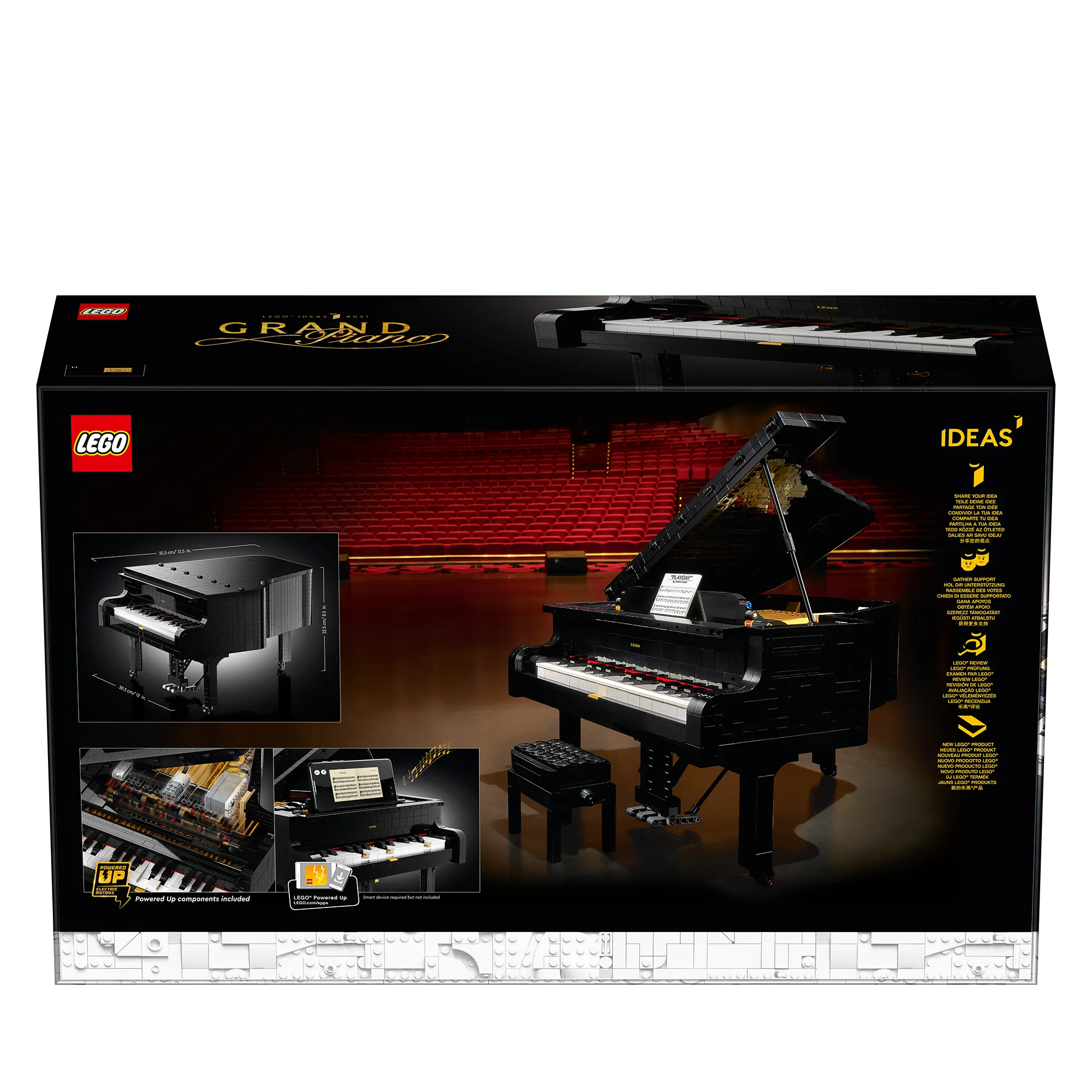 LEGO Ideas Grand Piano 21323
