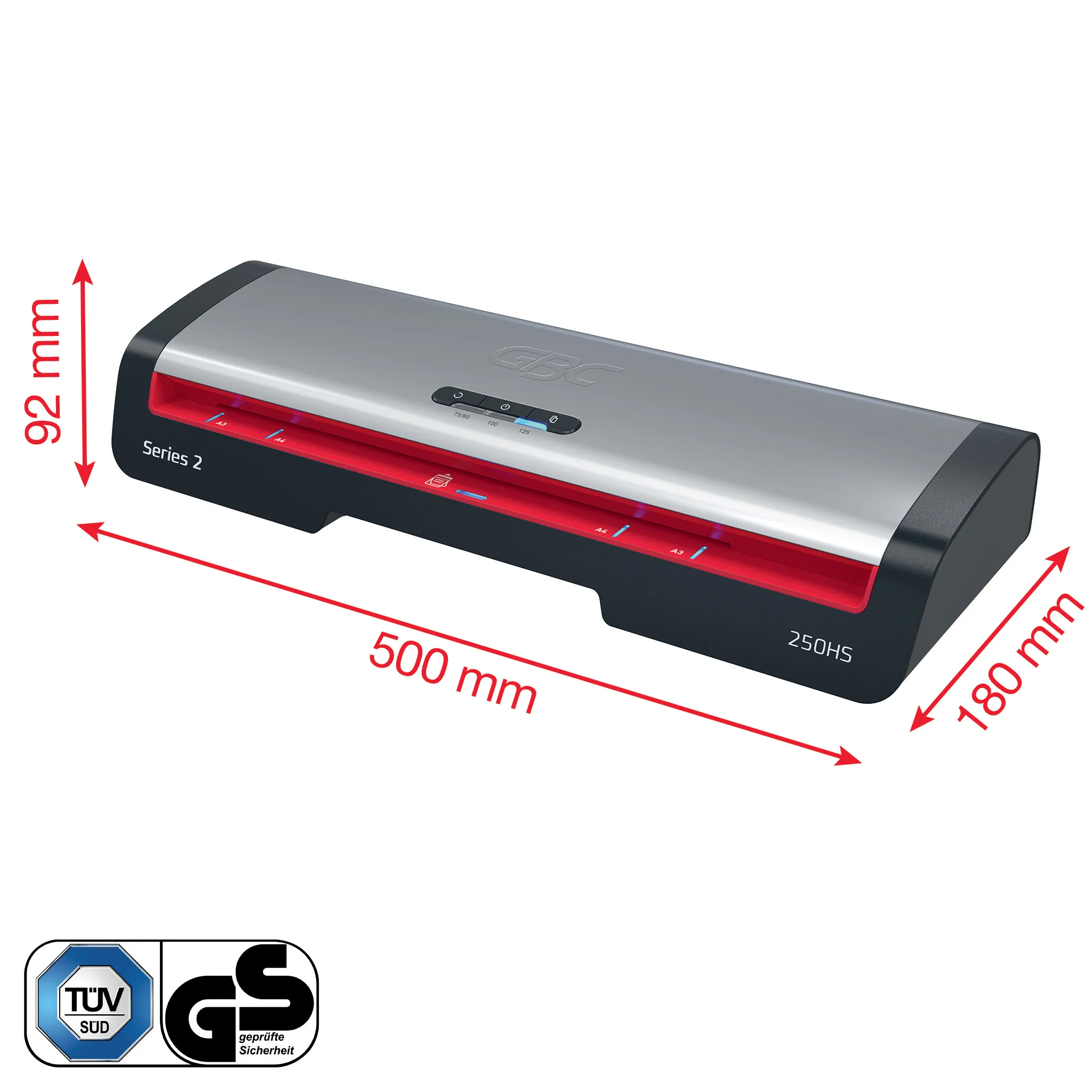 GBC 250HS Series 2 A3 - lamineringsmaskin
