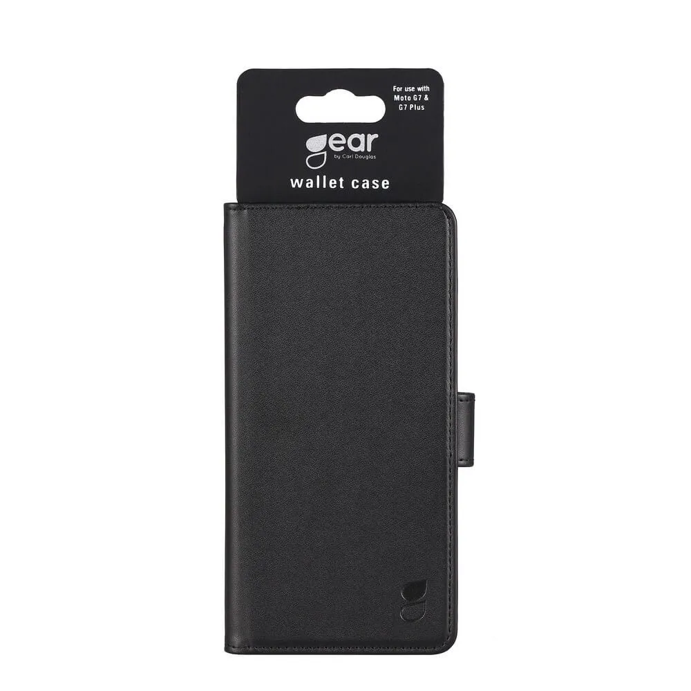GEAR Lompakko Musta Motorola Moto G7 / G7 Plus