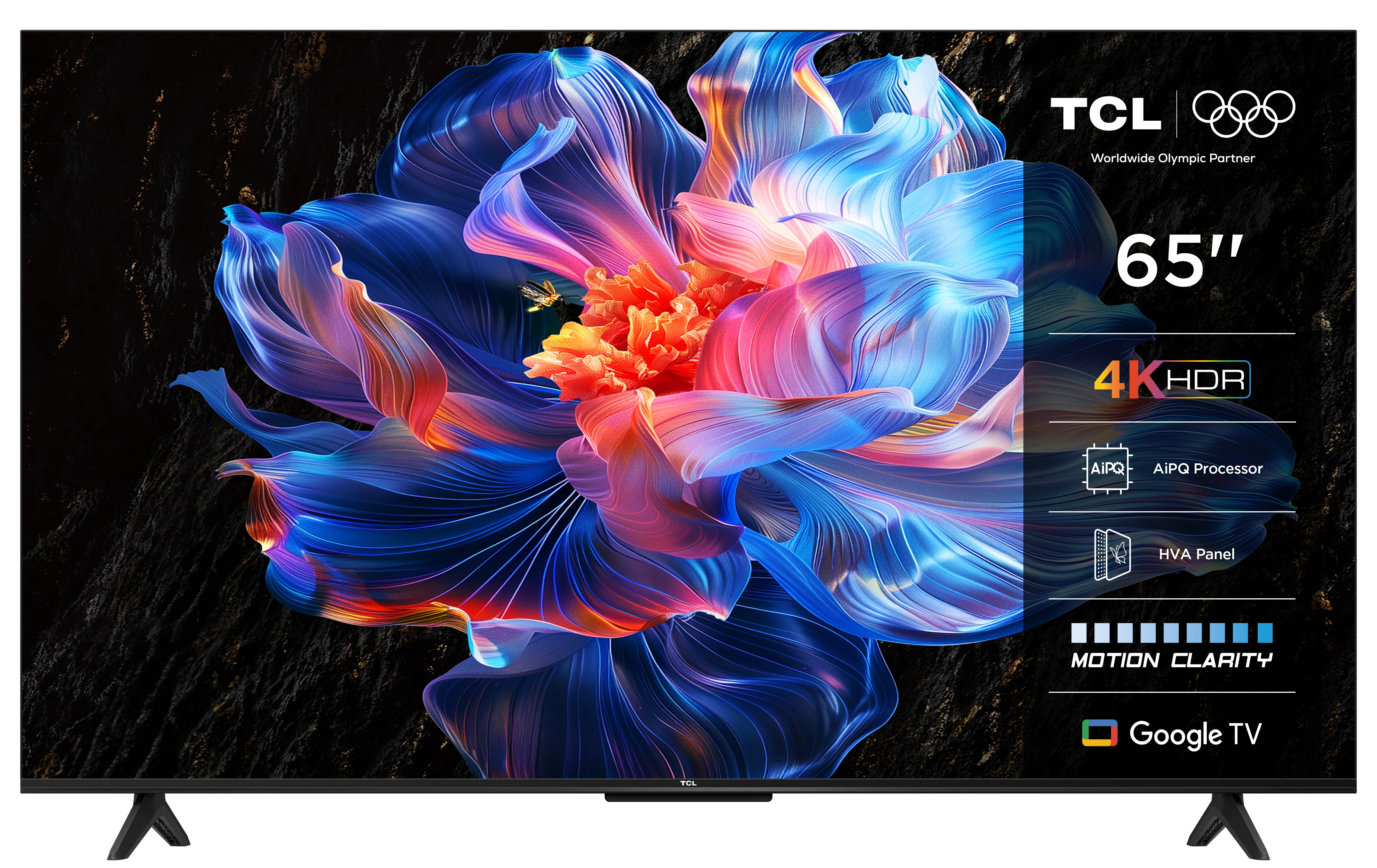 TCL 65P69K 65&quot; 4K LED Google TV, 60 Hz, HDR10+