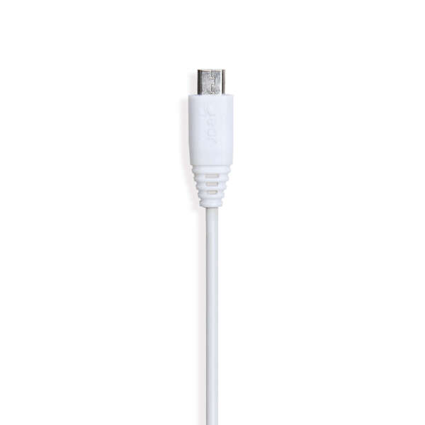 Gear Micro USB &ndash; USB-A kabel, 0,3 m, vit