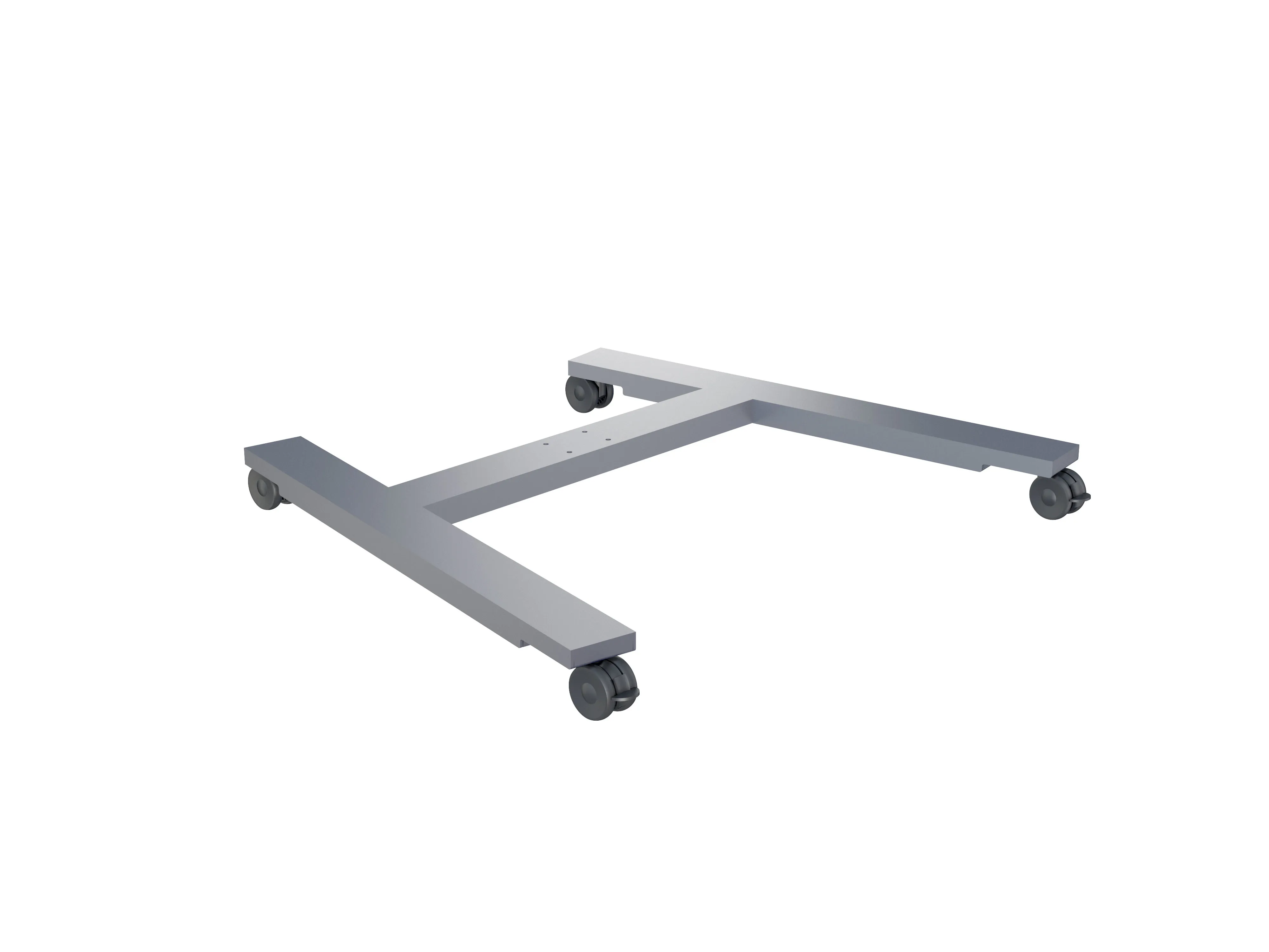 M Public Display Stand Wheelbase Silver