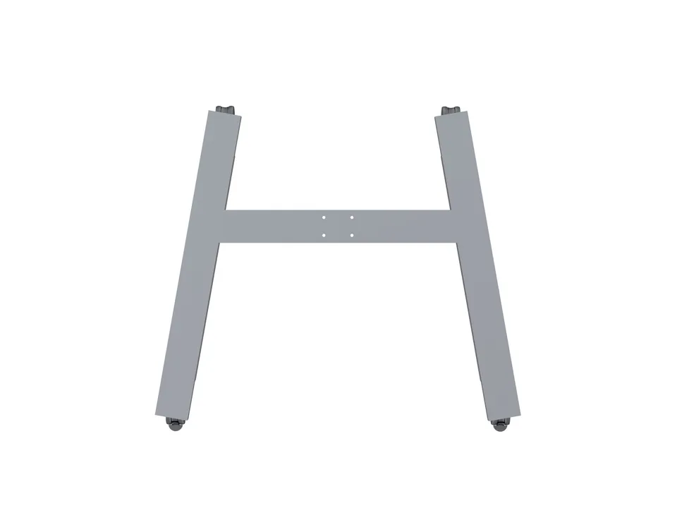 M Public Display Stand Wheelbase Silver