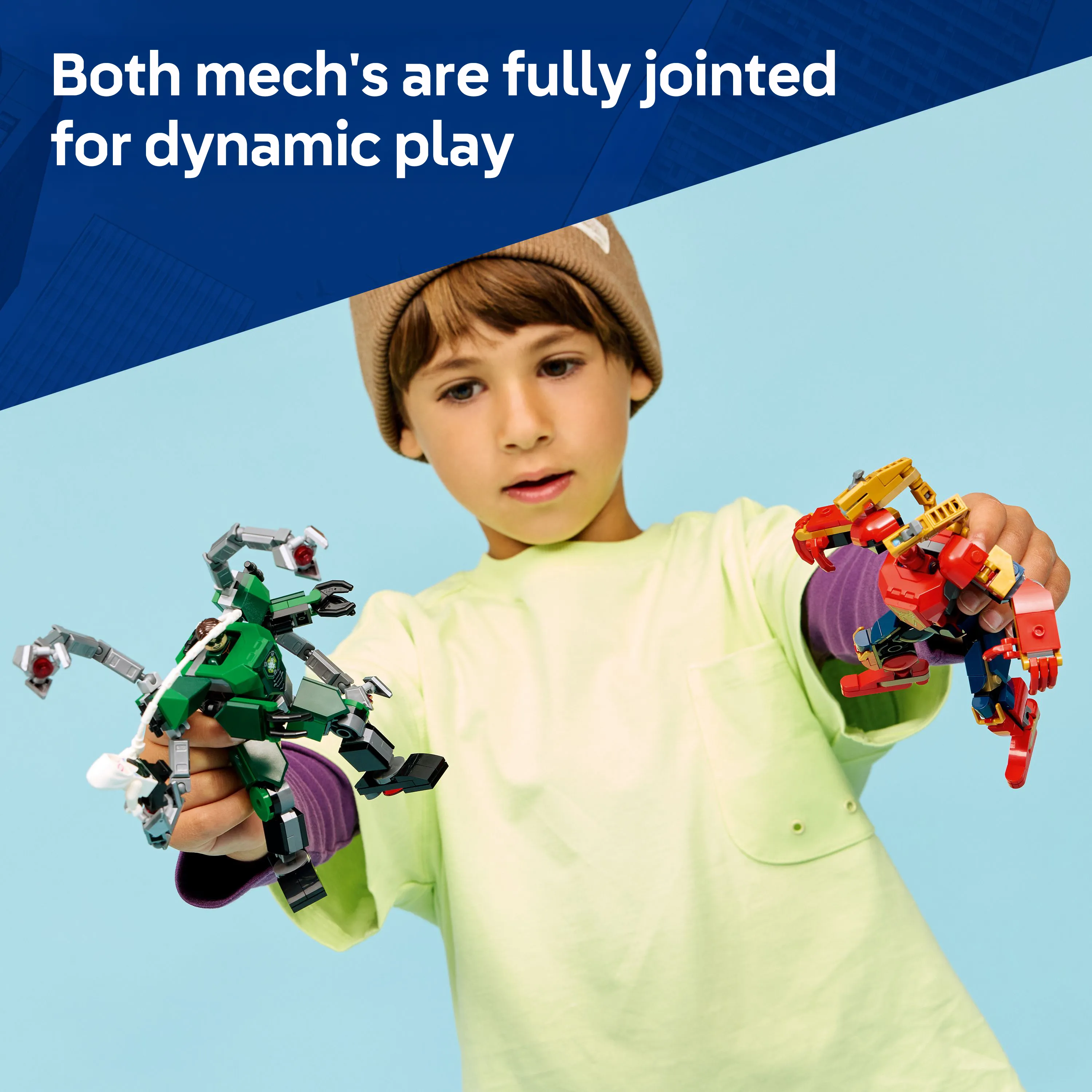 LEGO Marvel Robotstrid: Spider-Man mot Doctor Octopus 76338