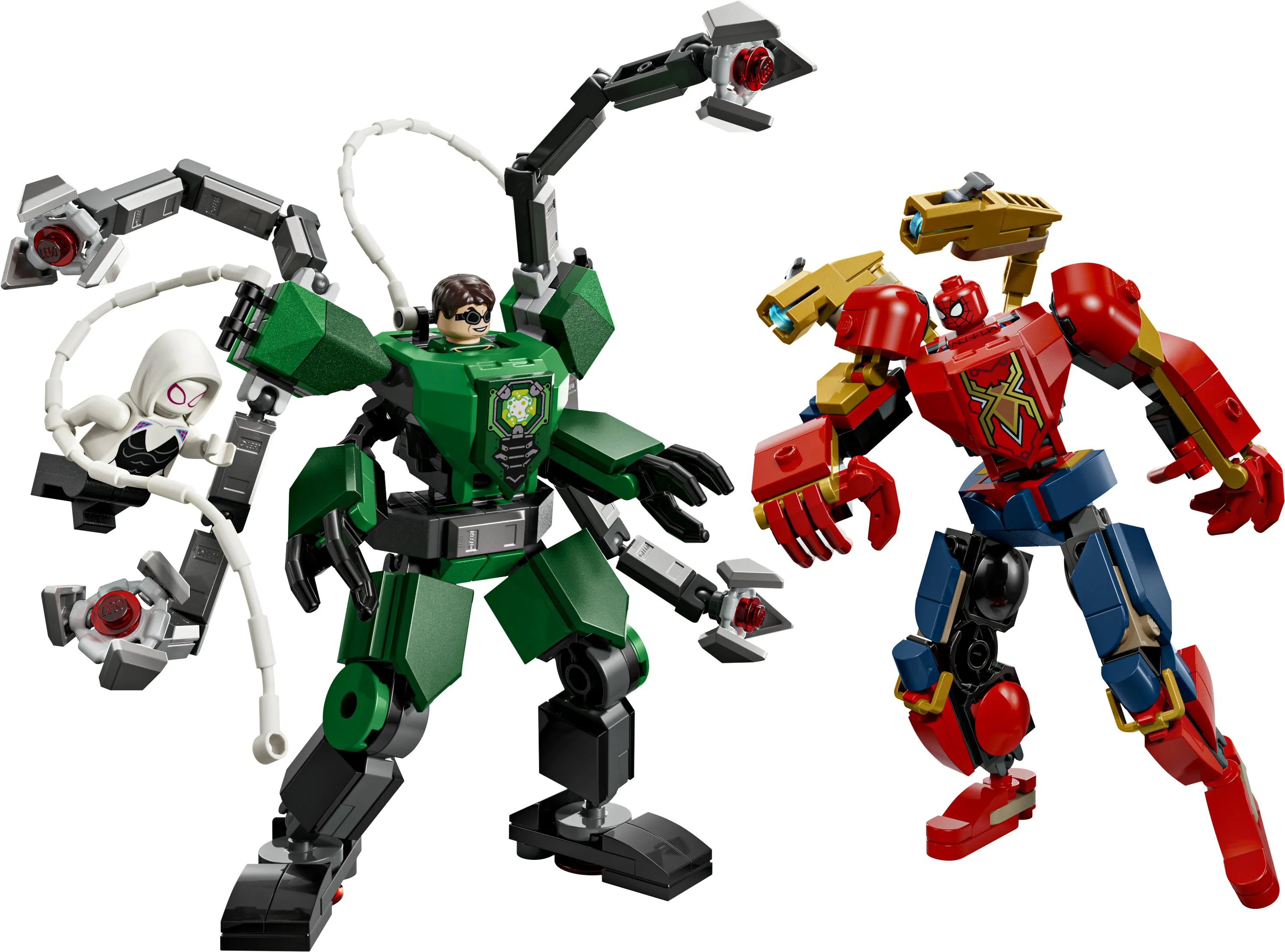LEGO Marvel Robotstrid: Spider-Man mot Doctor Octopus 76338