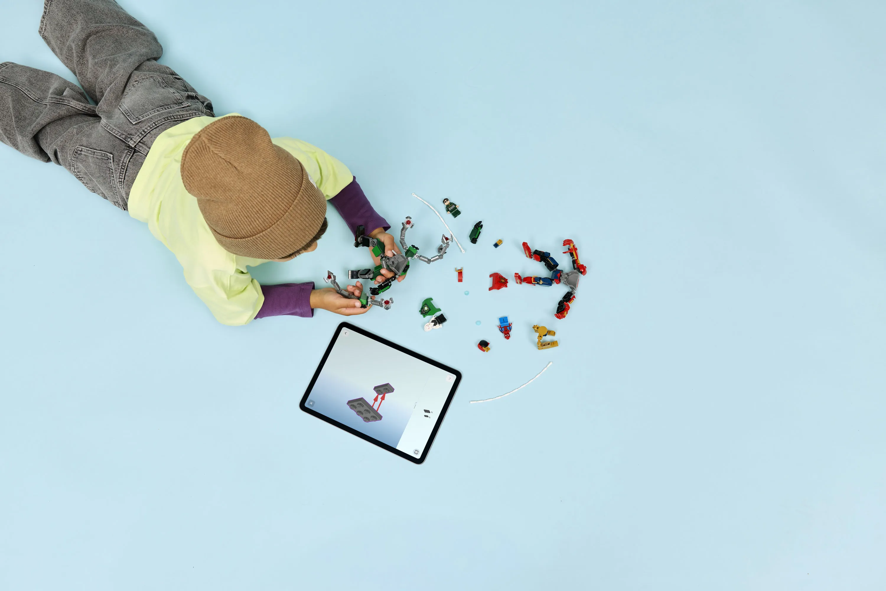 LEGO Marvel Robotstrid: Spider-Man mot Doctor Octopus 76338