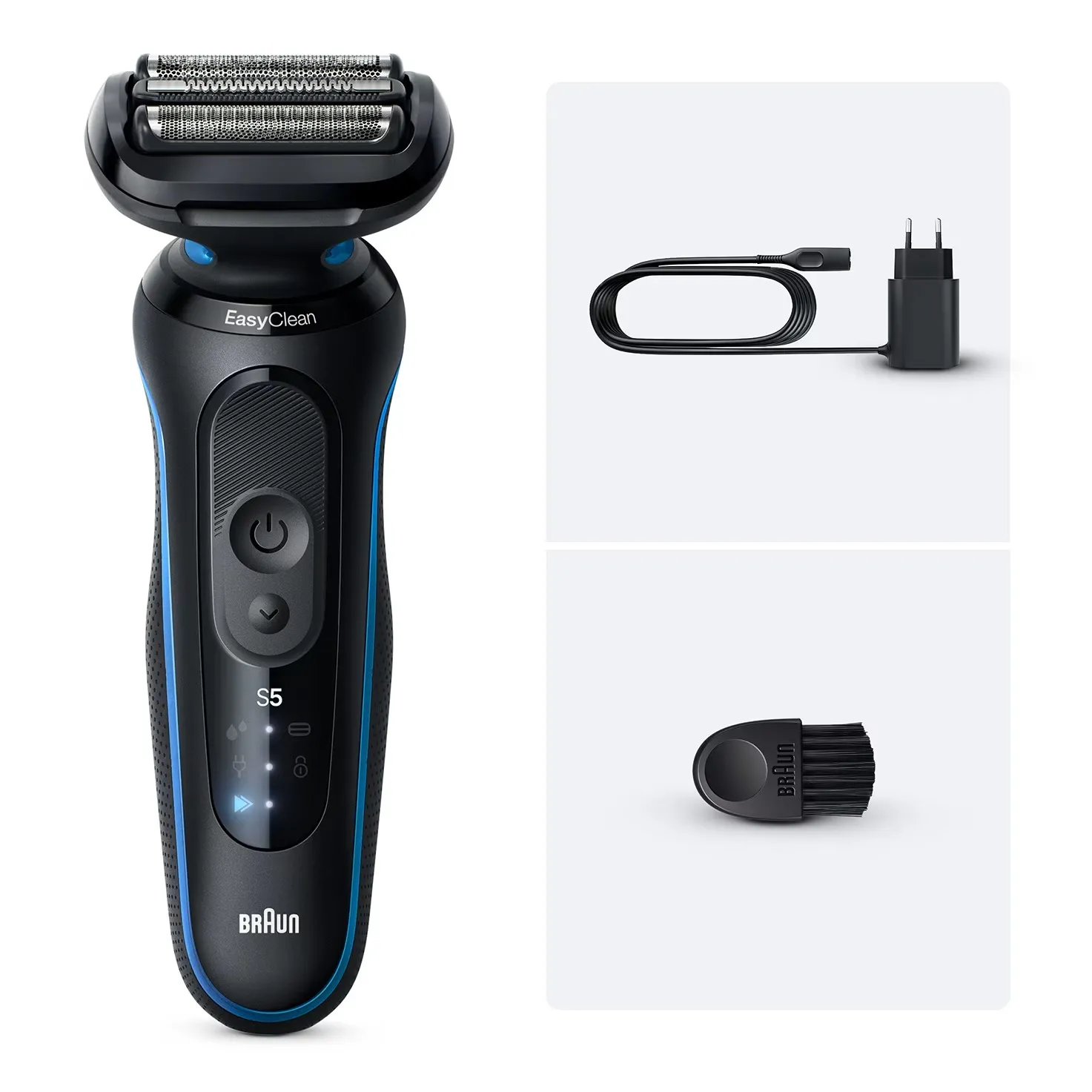 Braun Series 5 52-B1000s Wet&amp;Dry -parranajokone, musta