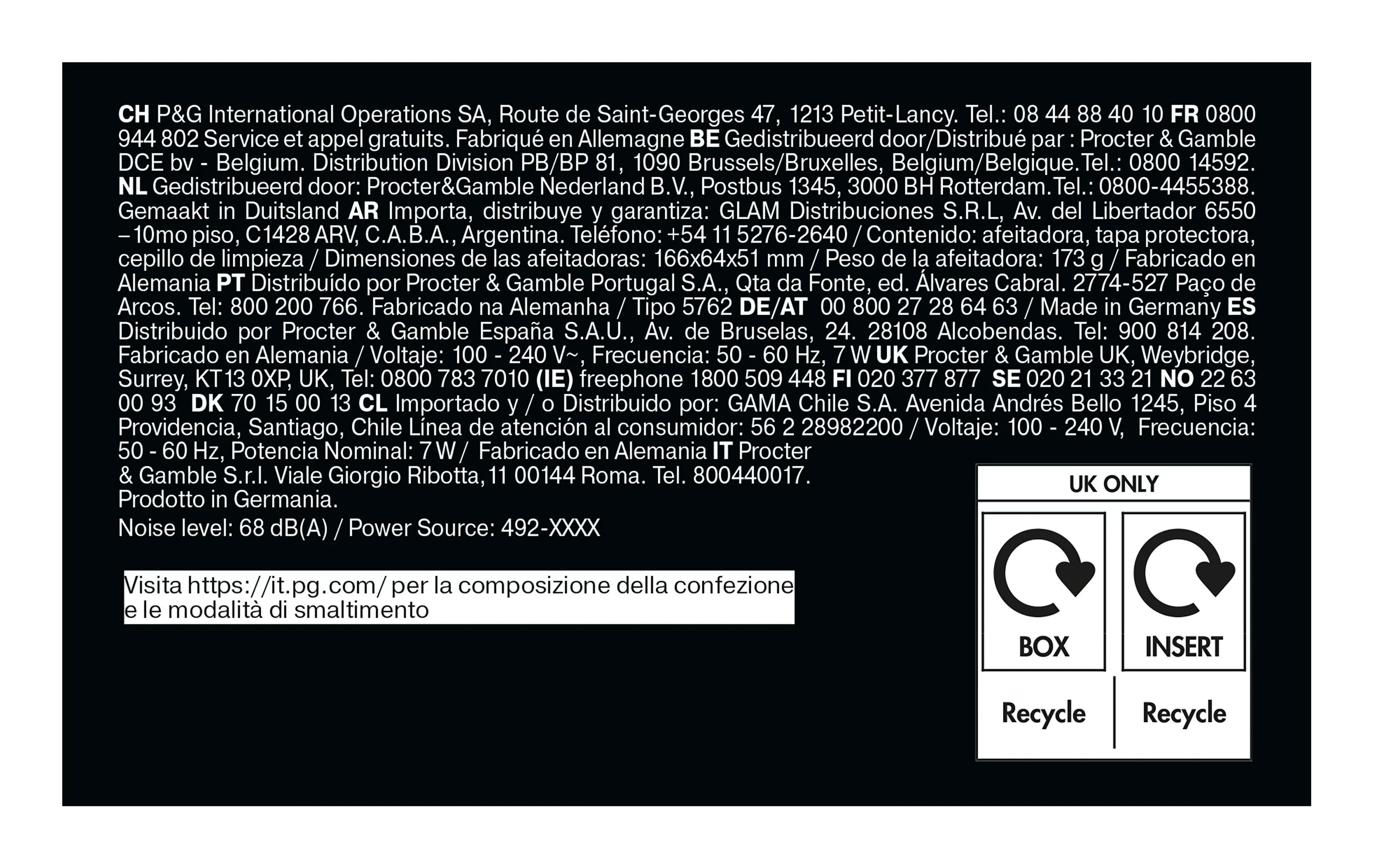 Braun Series 5 52-B1000s Wet&amp;Dry -parranajokone, musta