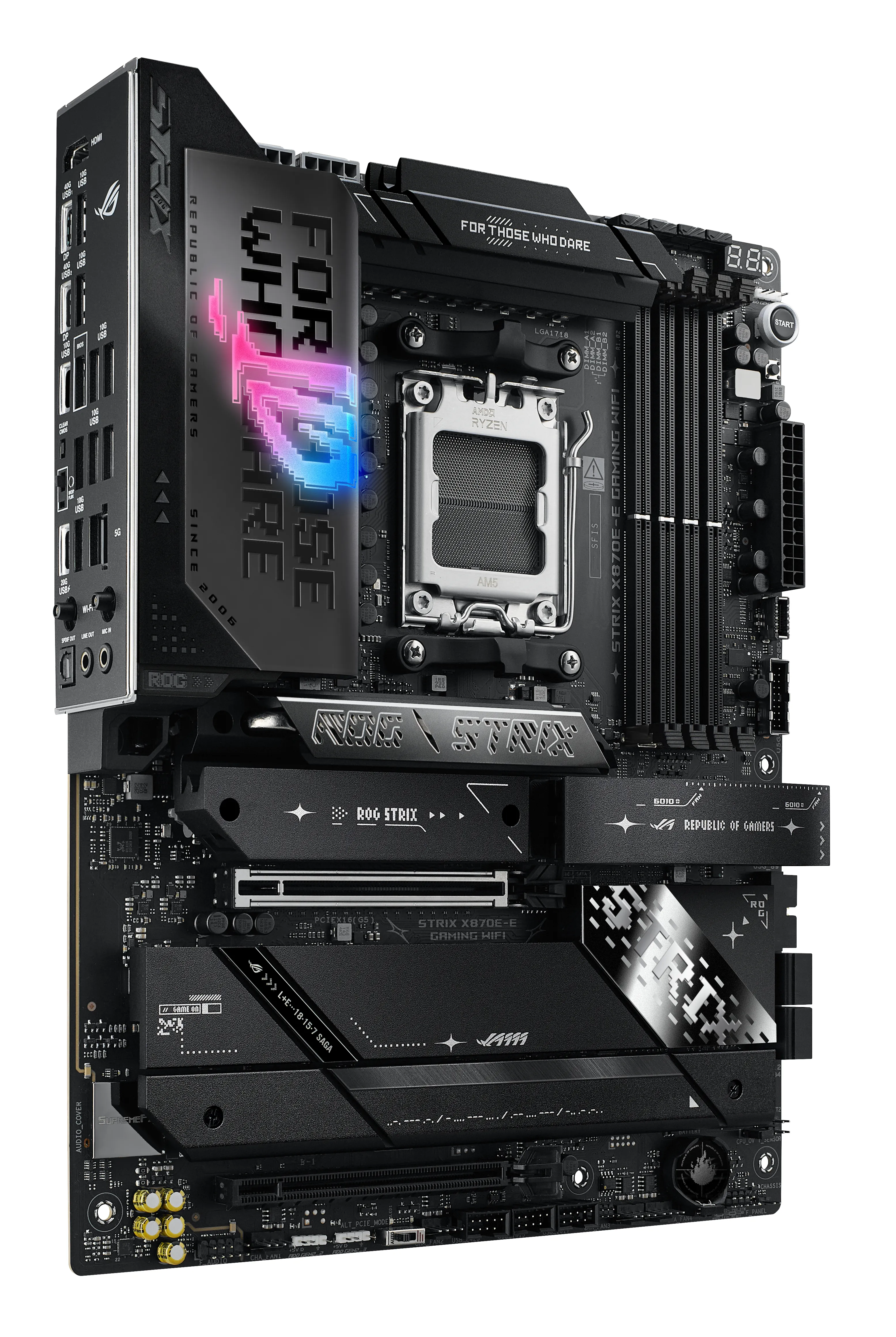 Asus ROG STRIX X870E-E GAMING WIFI ATX-emolevy