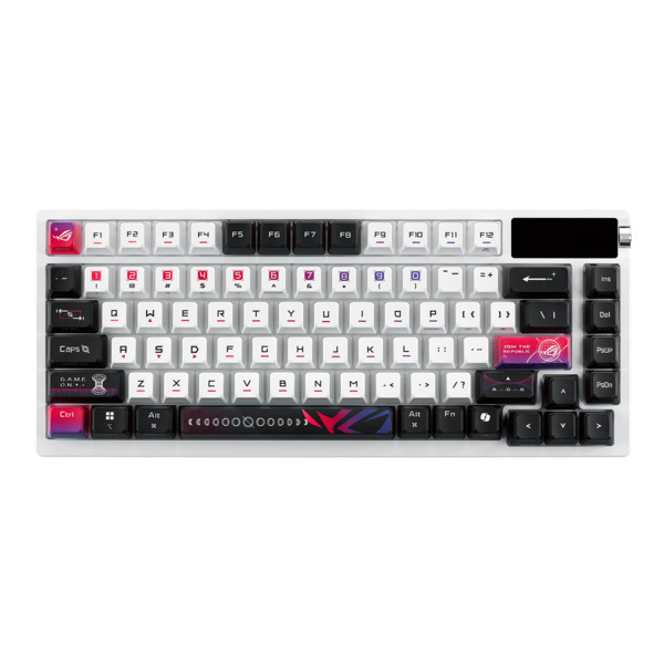 ASUS ROG Azoth X 75% Wireless Mechanical Gaming Keyboard, ROG NX V2, White