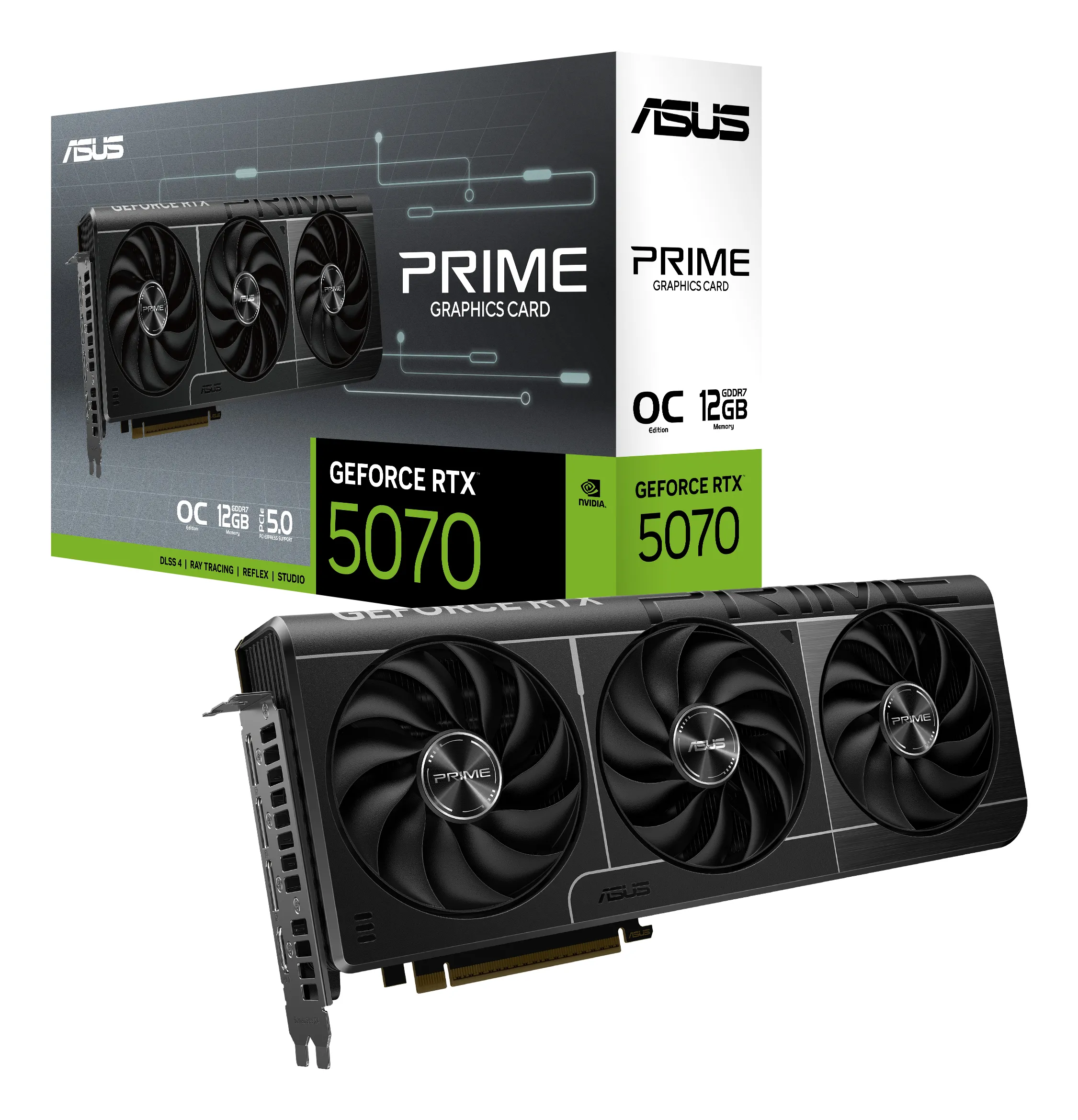 Asus GeForce RTX 5070 Prime OC 12GB - Graphics card