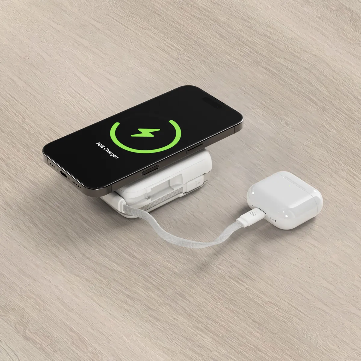 Epico Travel UltraPack 3in1 10 000mAh Power Bank and Wall Charger ET50 Plugs for EU, UK, AU  &amp; &nbsp;US, White