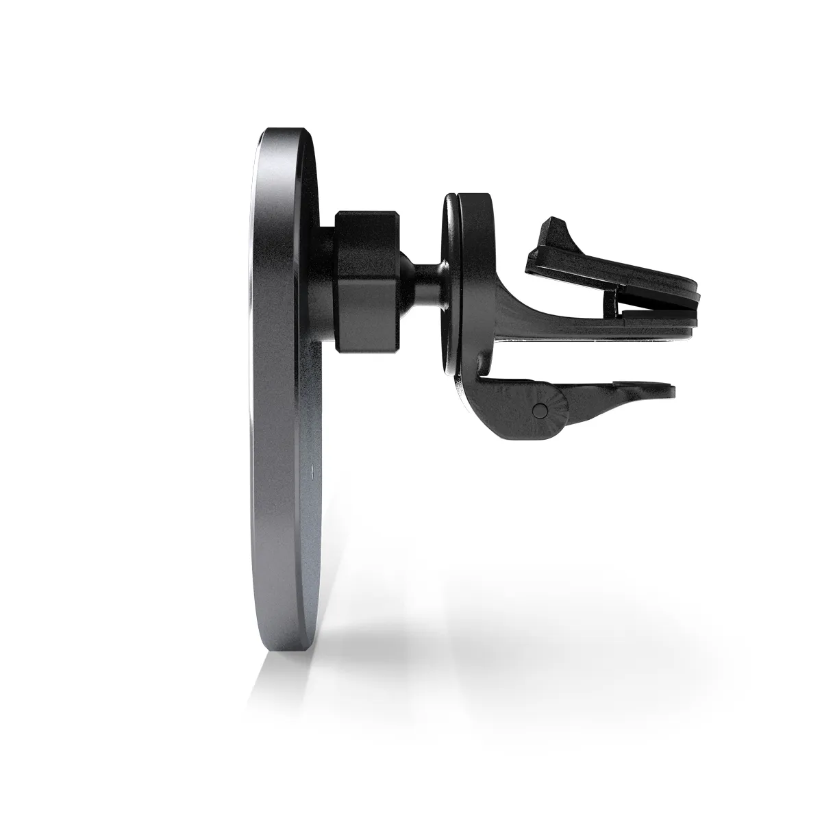 Epico Ellipse Wireless Car Charger (MagSafe compatible) 15W/10W/7,5W + 18W QC - Space Gray