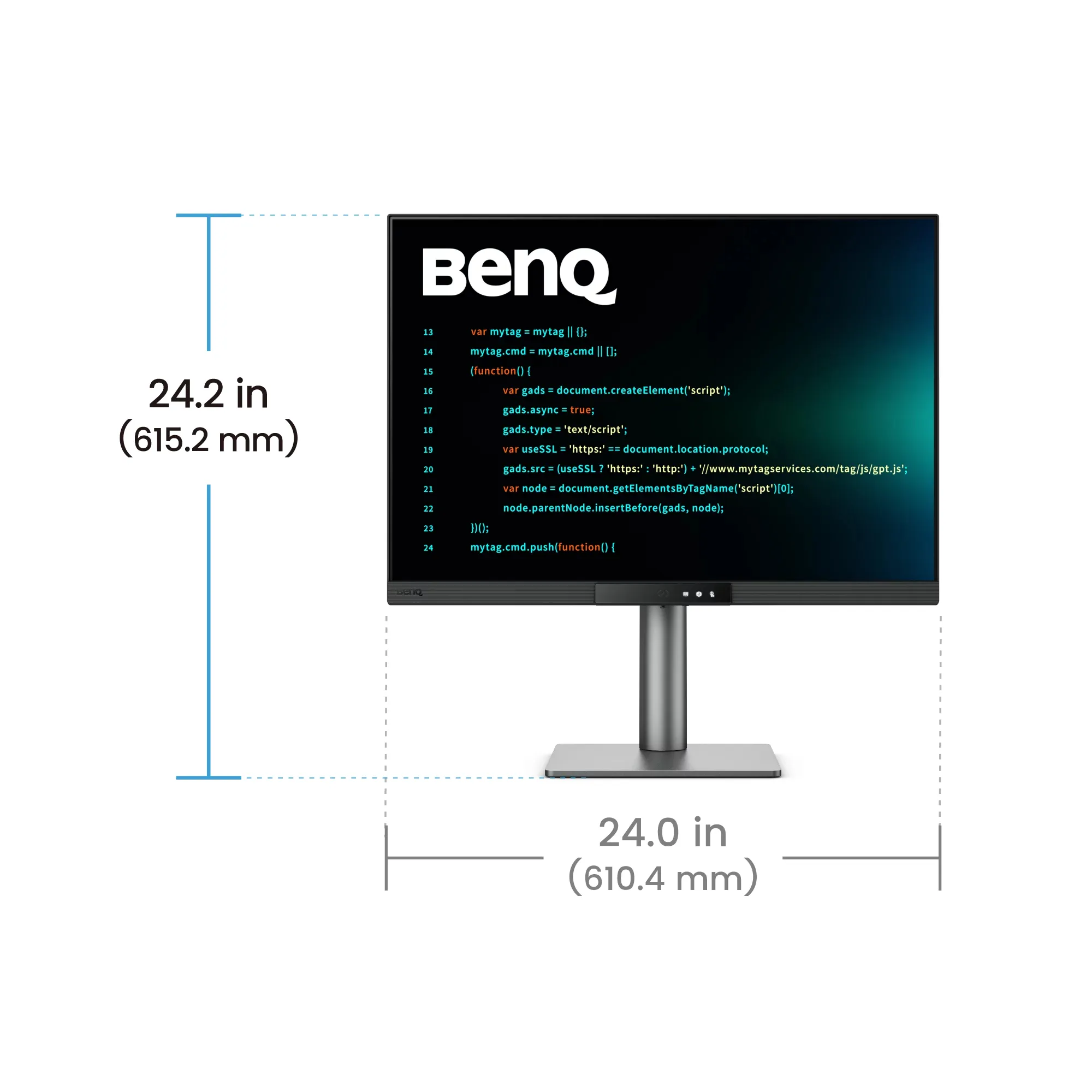 BenQ RD280UG 28.2" 4K Ultra HD, IPS, 120Hz, HDR sk&auml;rm med USB-C hub