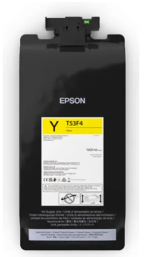 Epson T53F4 C13T53F400-mustepullo, 1,6 l, keltainen