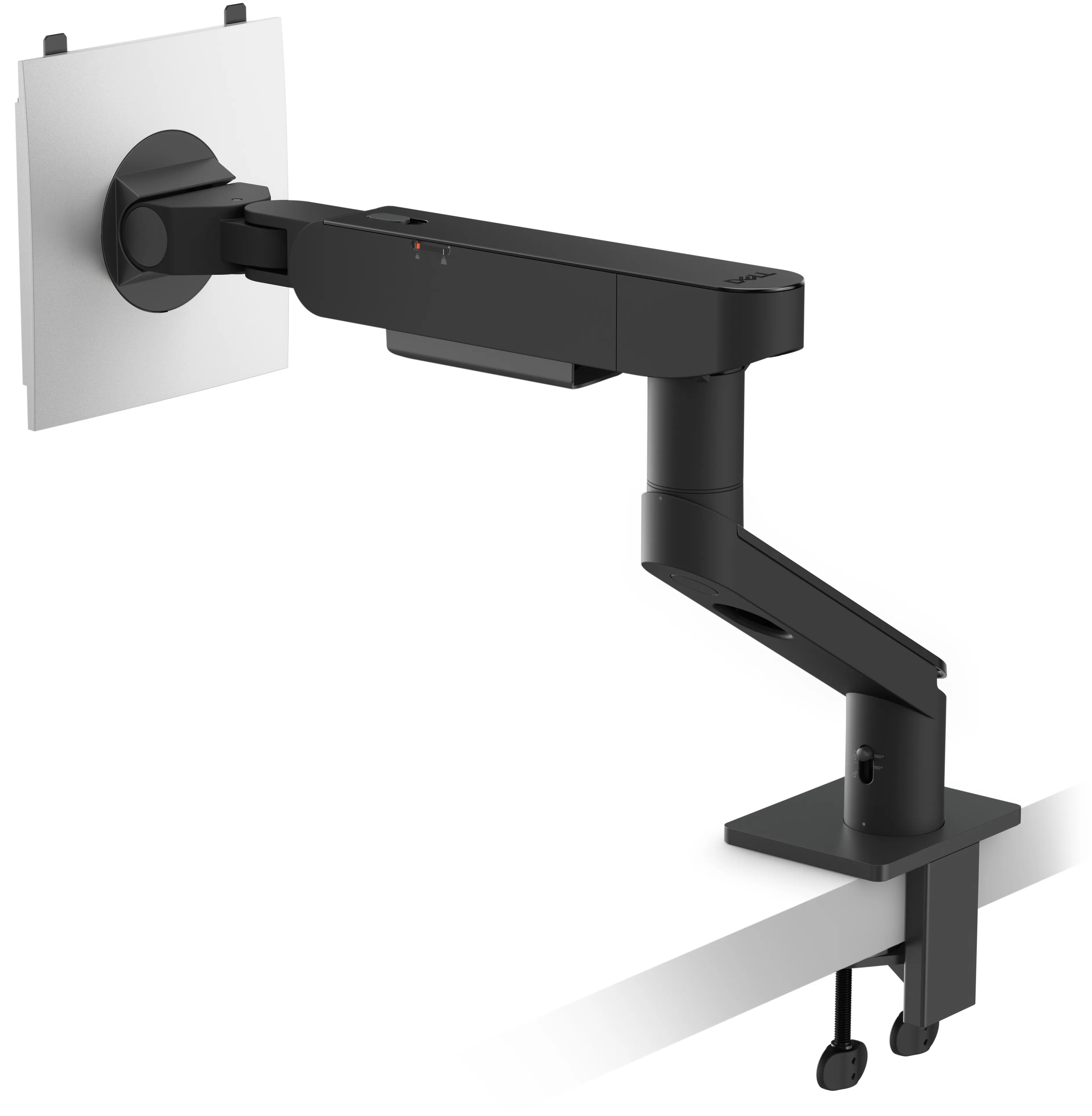 Dell Pro Heavy Duty HDA26 Monitor Arm, for 1 monitor, 43-52", 20kg, VESA 100x100, Black/White
