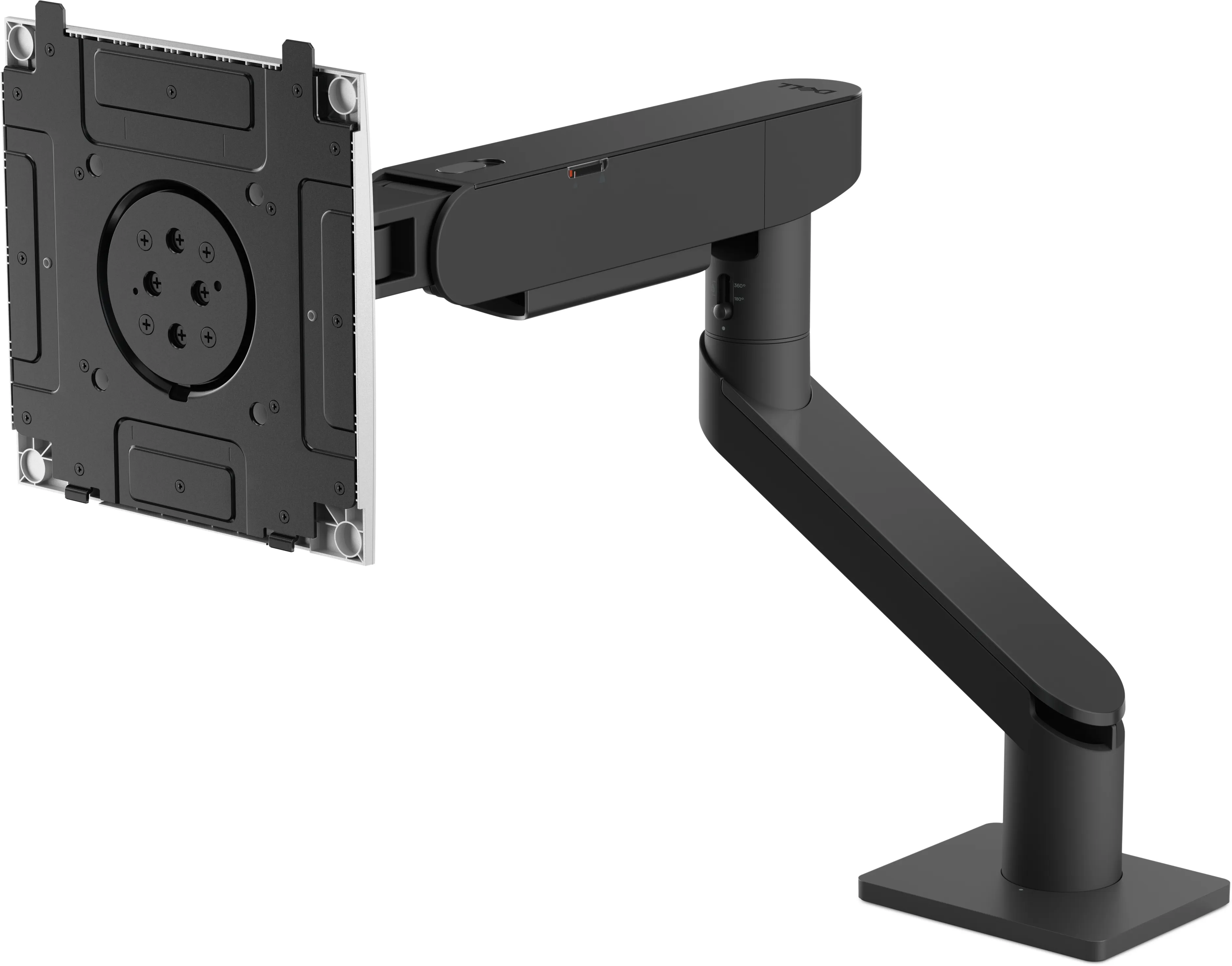 Dell Pro Heavy Duty HDA26 Monitor Arm, for 1 monitor, 43-52", 20kg, VESA 100x100, Black/White