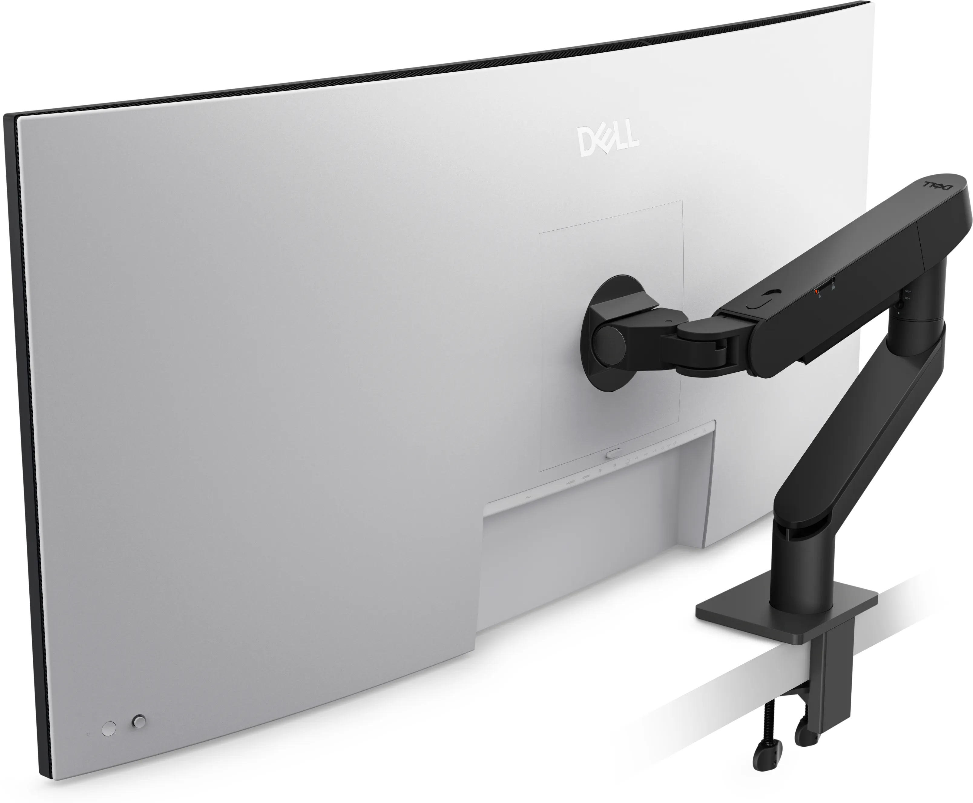 Dell Pro Heavy Duty HDA26 Monitor Arm, for 1 monitor, 43-52", 20kg, VESA 100x100, Black/White