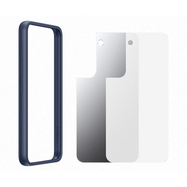 Samsung Galaxy S22 Frame Cover - Case, Blue