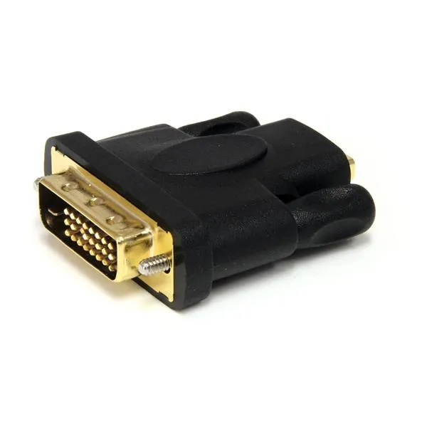 StarTech HDMI to DVI-D Video Cable Adapter - F/M -adapteri, Musta