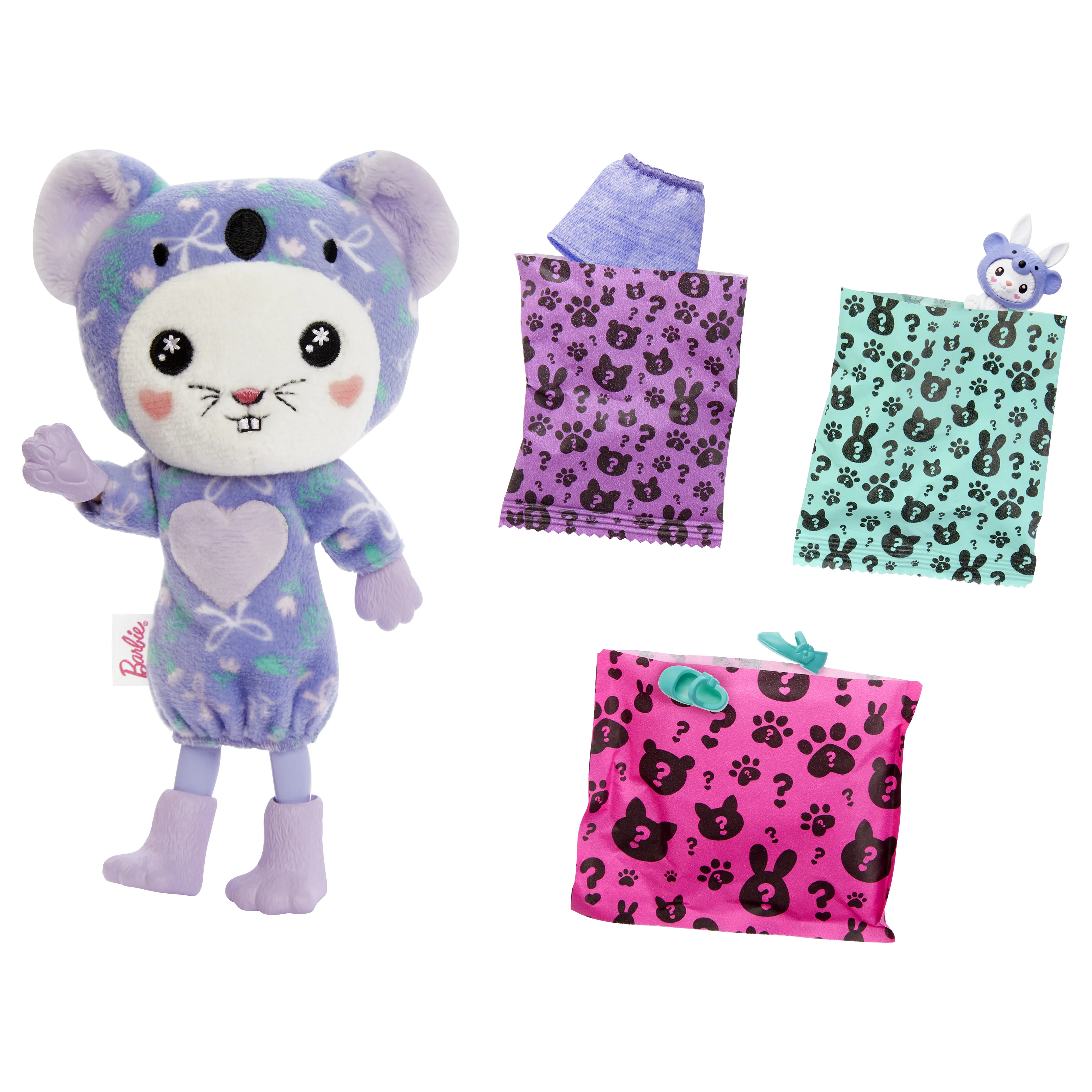 Mattel Barbie Cutie Reveal Chelsea Costume Cuties Serie - Bunny in Koala
