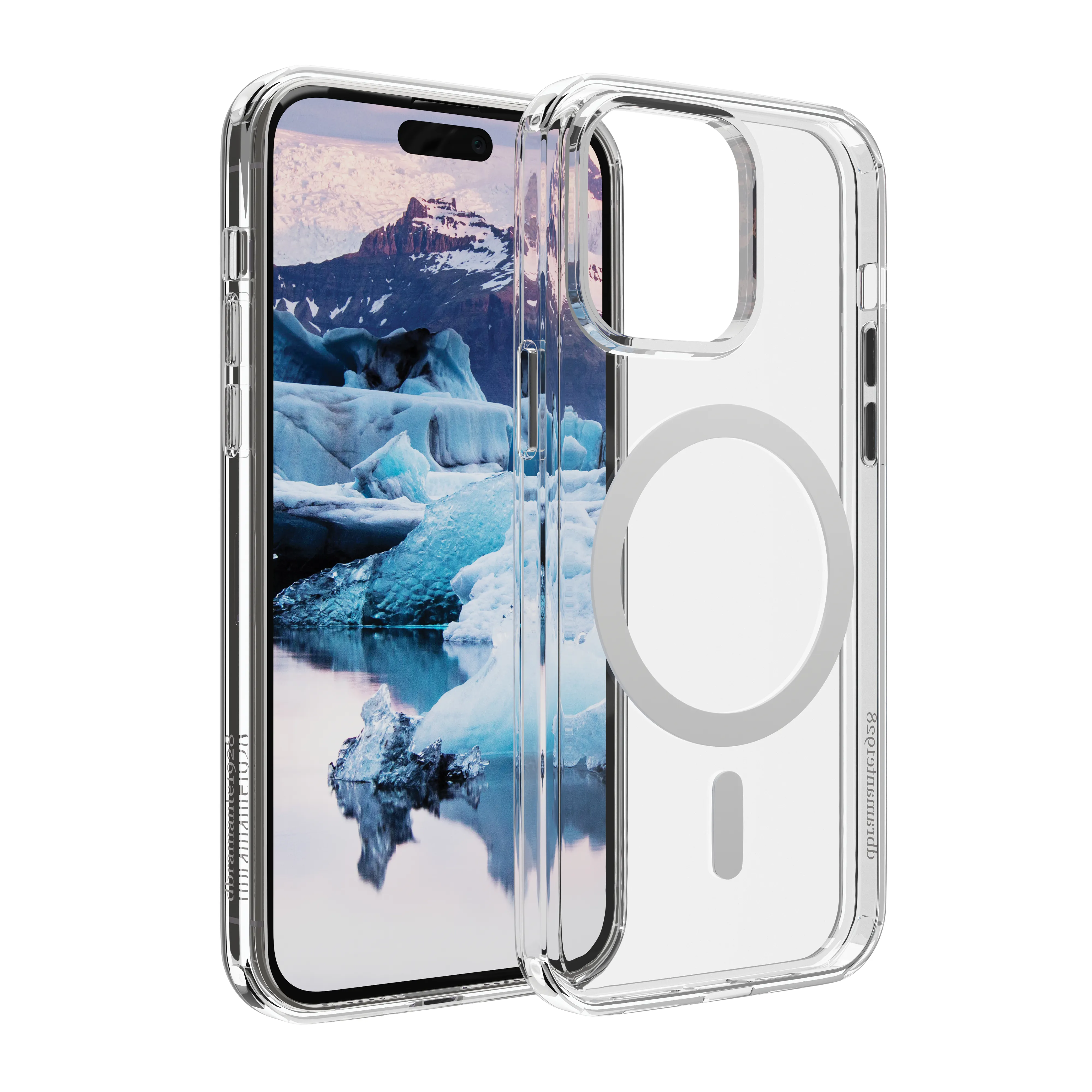Dbramante1928 Iceland Pro MagSafe, iPhone 15 Pro Max - fodral, Transparent