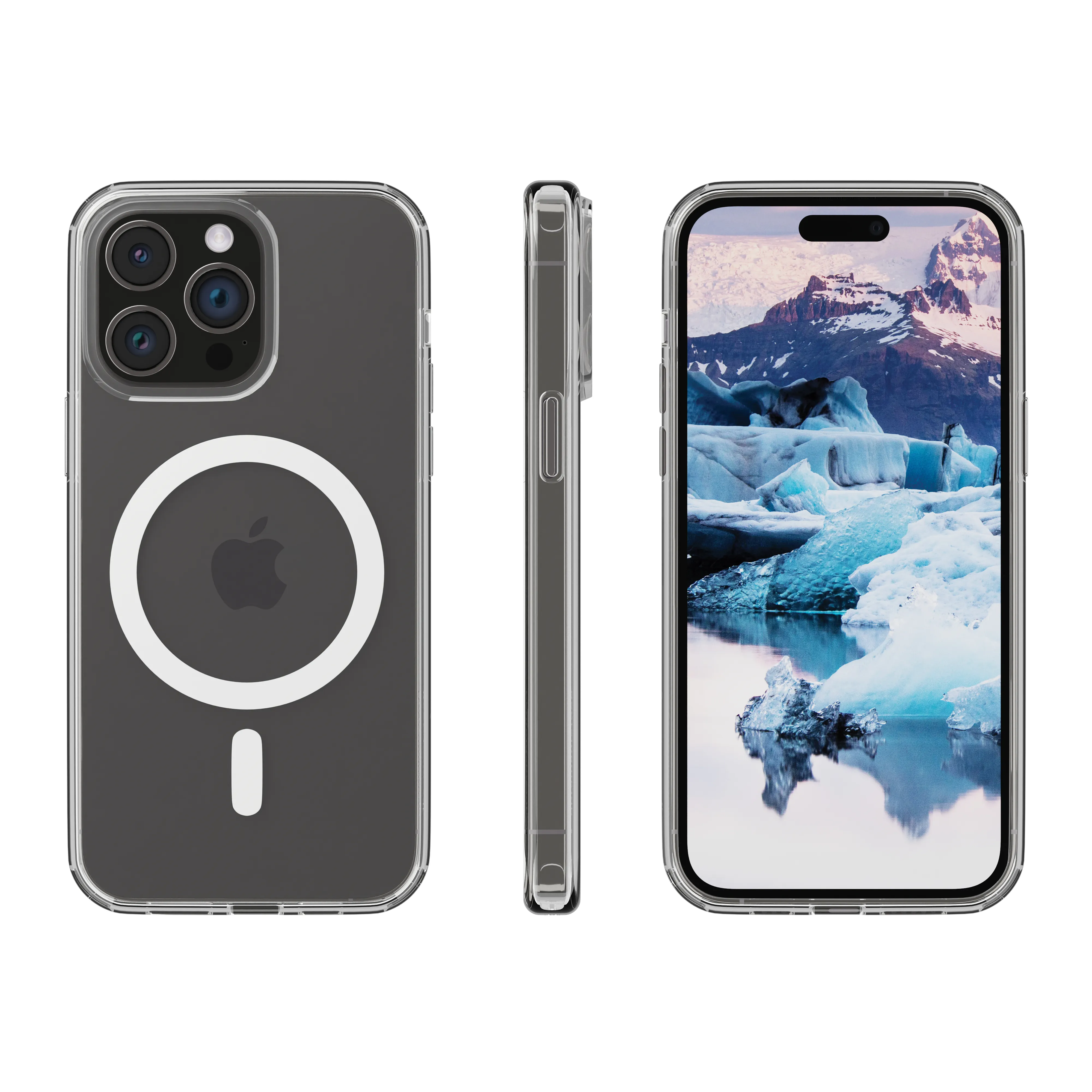 Dbramante1928 Iceland Pro MagSafe, iPhone 15 Pro Max - fodral, Transparent