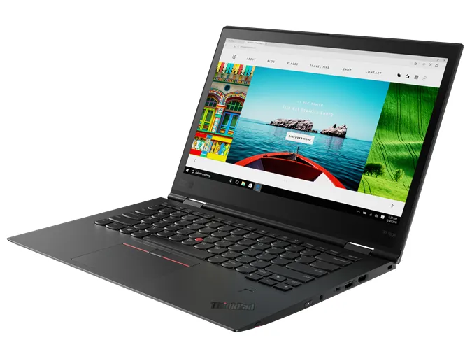 Lenovo 14" ThinkPad X1 Yoga (3rd Gen) Intel Core i7-8650U, 16GB RAM, 512GB SSD, Windows 10 Pro - notebook