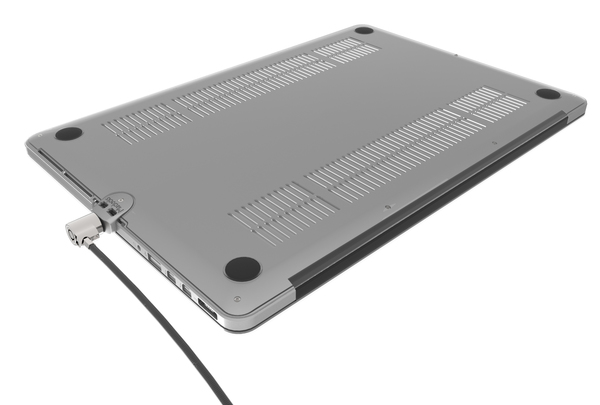 Maclocks The Ledge - Turva lohkon liit&auml;nt&auml;sovitin - hopea malleihin Apple MacBook Pro with Retina display (13.3 tuuma, 15.4 tuuma)