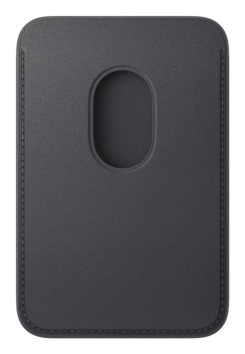 Apple iPhone FineWoven Wallet with MagSafe, Black Apple iPhone FineWoven Wallet with MagSafe, Black