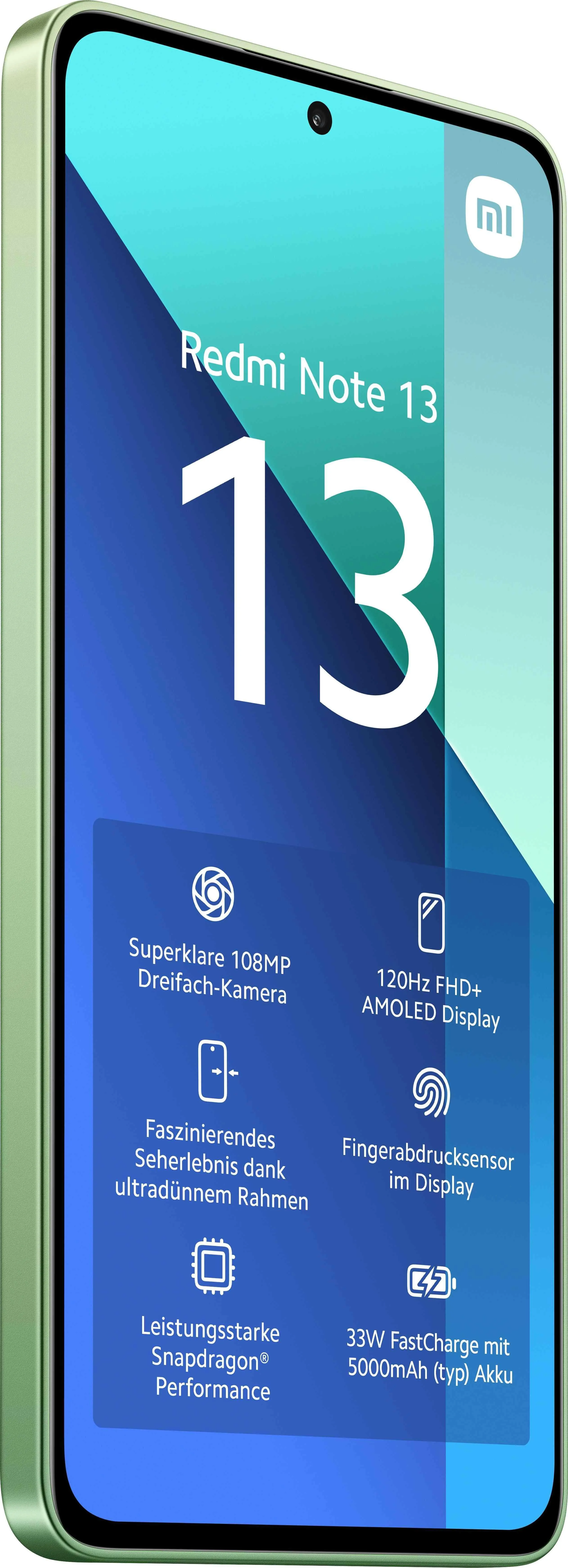 Xiaomi Redmi Note 13 128/6GB Android - mobile phone, Mint